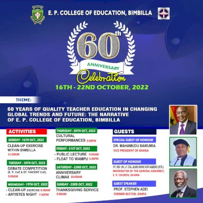 E. P. College of Education, Bimbilla